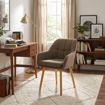 51cm H Upholstered Upholstered Back Armchair