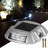 Solar Dock Lights Low Voltage Solar Powered Integrated LED Metal Pathway Light Pack-63896451