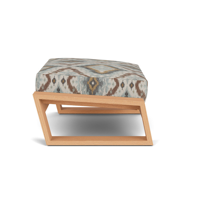 Pursuit Outdoor Ottoman, Yoko Mist