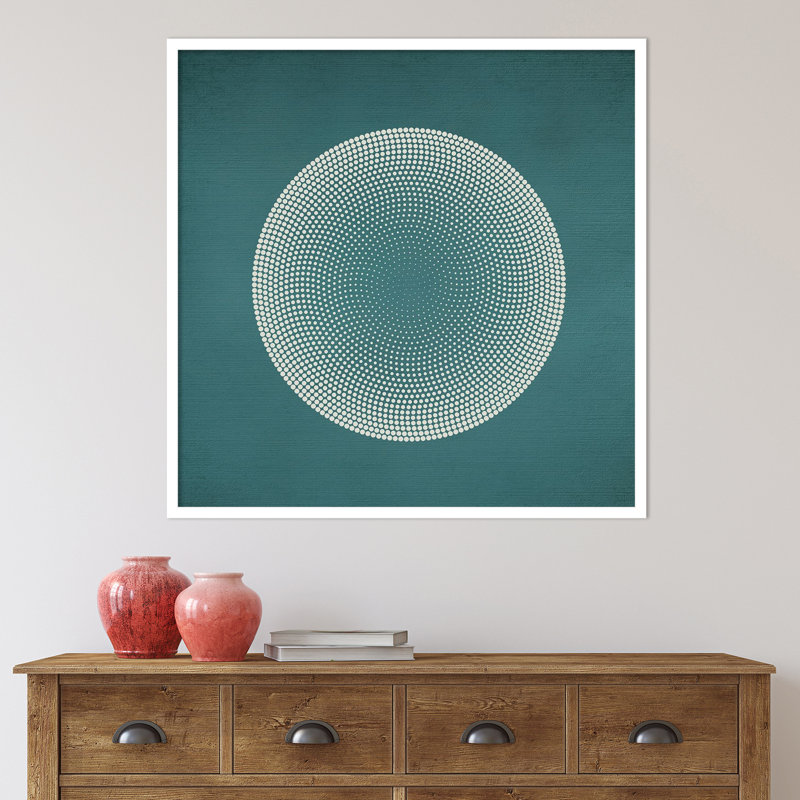 Circles by Incado, 33" H x 33" W x 1" D, White