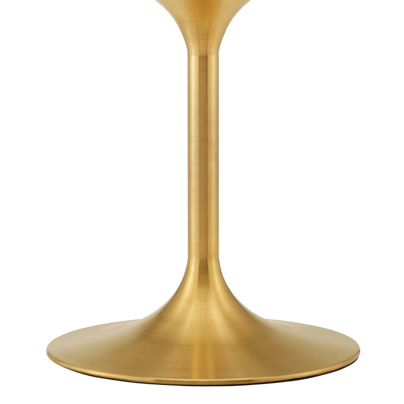 Table de salle à manger Lippa, L 39,5 po x L 39,5 po, 28,5 po de hauteur, Blanc