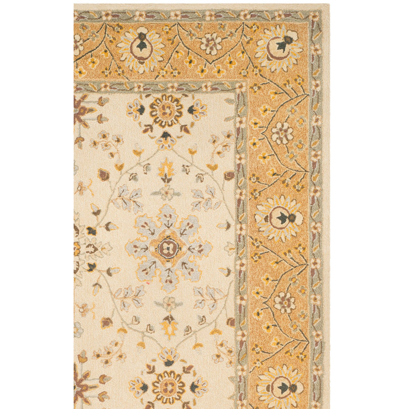 Amitola Hand Hooked Performance Oriental Rug, Rectangle 8' x 10'