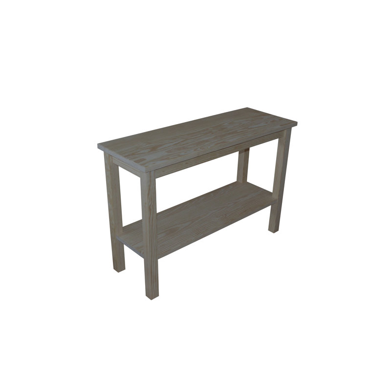 Console en bois massif 44 po Haralan, Ferme