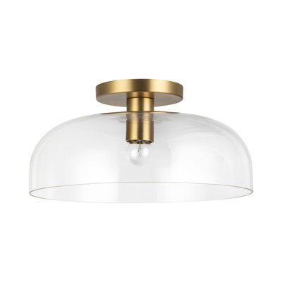 Blakehurst Glass Semi Flush Mount