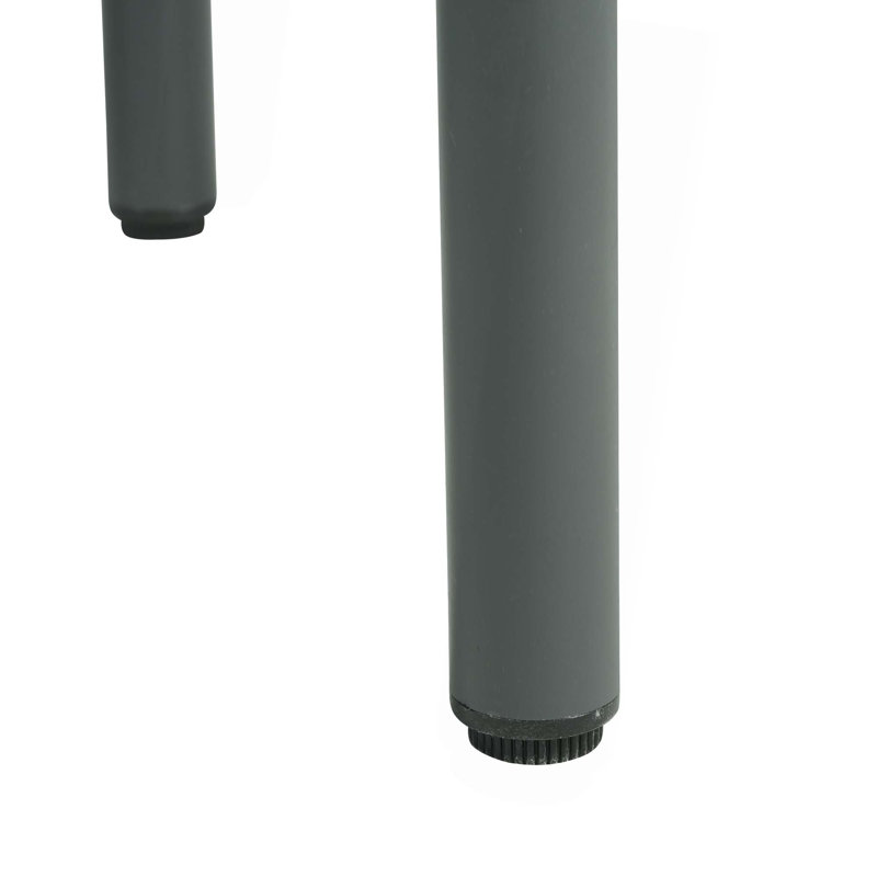 Ensemble modulaire d'extérieur courbé 8 pièces Perica avec osier PE et structure en aluminium, Gris, Gris