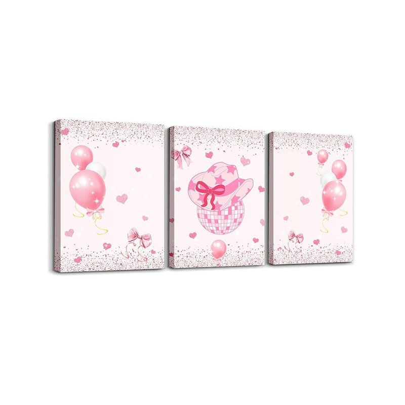 3 Piece Wrapped Canvas Wall Art