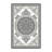 Soft Plush Eatman Classic Oriental Area Rug in Beige – Black Binding-1874560444