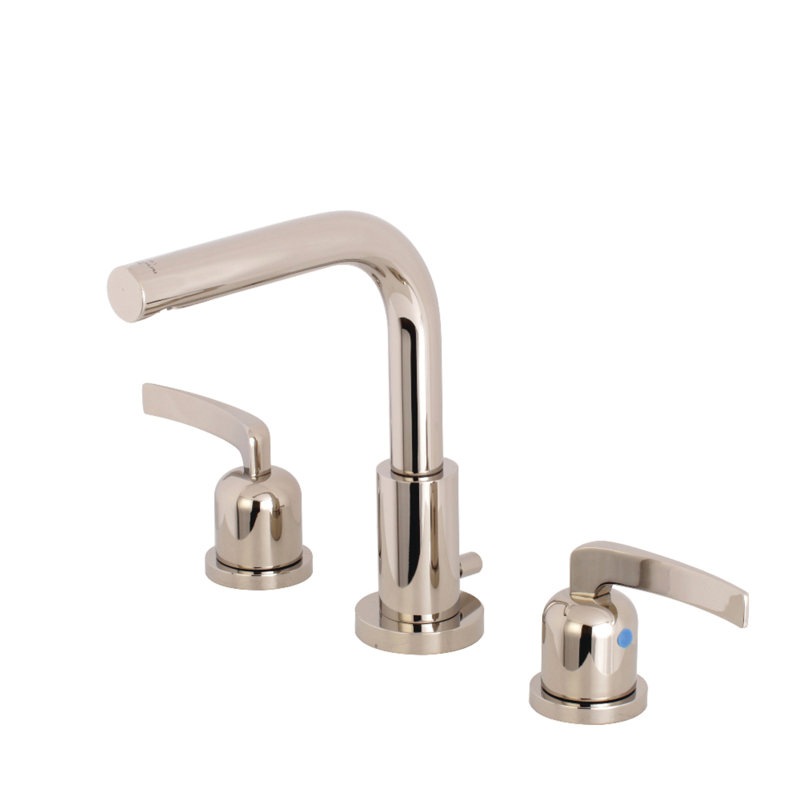 Widespread Bathroom Faucet, Polished Nickel