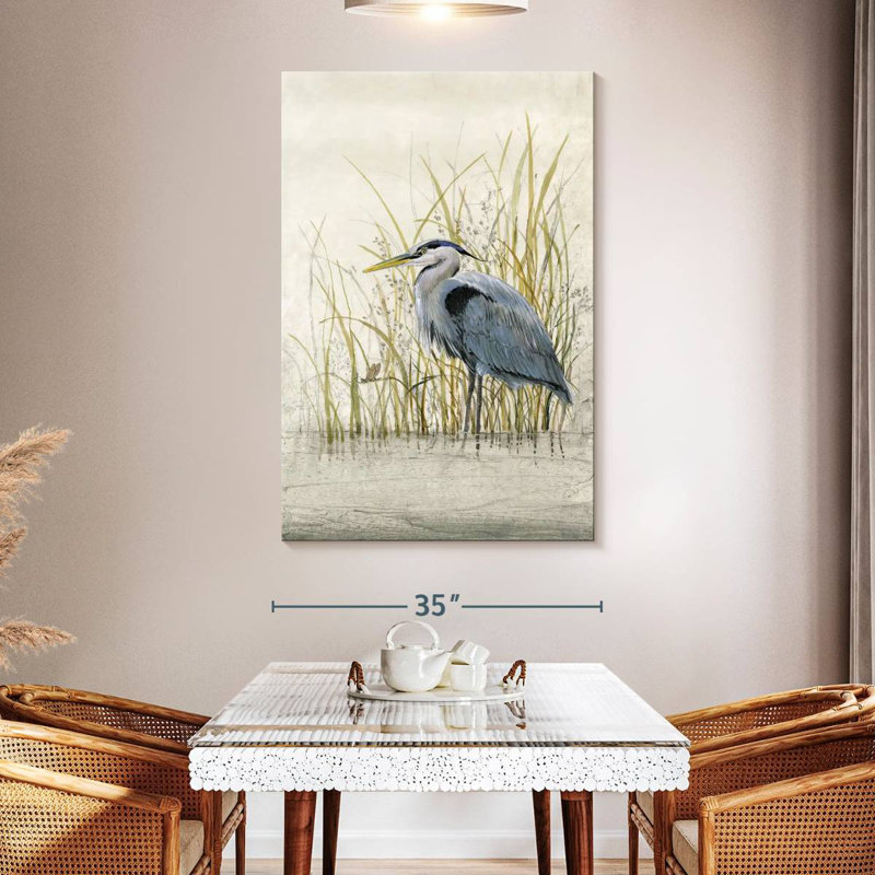 Brampt Heron Sanctuary II, H 51 po x l 34 po