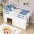 Ditlef Kids Twin Loft Bed with Drawers-1393723527