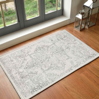 Amelie Grey/Off-White Rug