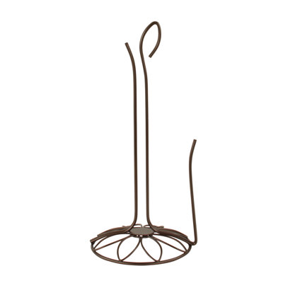 Leaf Metal Freestanding Paper Towel Holder