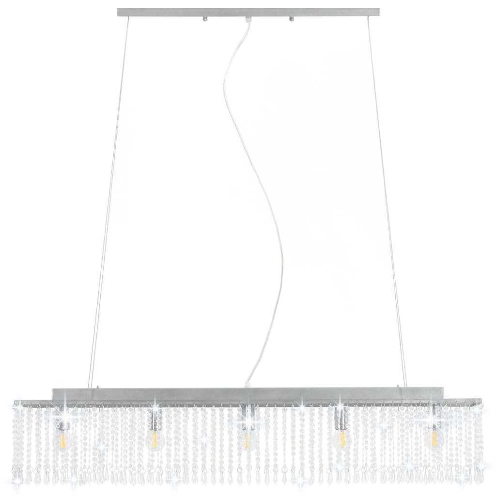 Ross 5 - Light Silver LED Kitchen Island Pendant