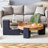 The Detachable Double-Decker Coffee Table, The Stylish Design Is More Precious, And The Detachable Design Can Make The Use Of Space More Flexible And Suitable For Various Scenes.-1345805325