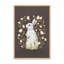 «White Rabbit Floral» par Laura Graves, reproduction d'art sur toile-886441460-886441466