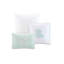 Housse de couette pour lit double / grand 100% coton - Ravissante broderie corail et bordure à bord double / grand, avec pièces élégantes