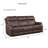 Frankenmuth Upholstered 84'' Power Reclining Sofa-1937405324