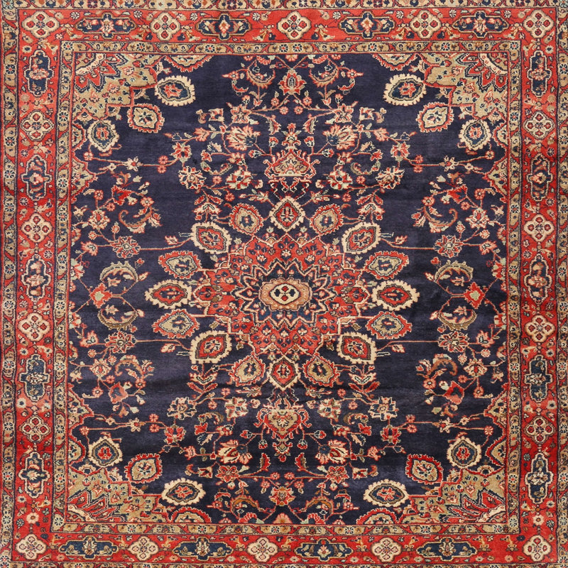Oriental Indoor Rug, Round 3'