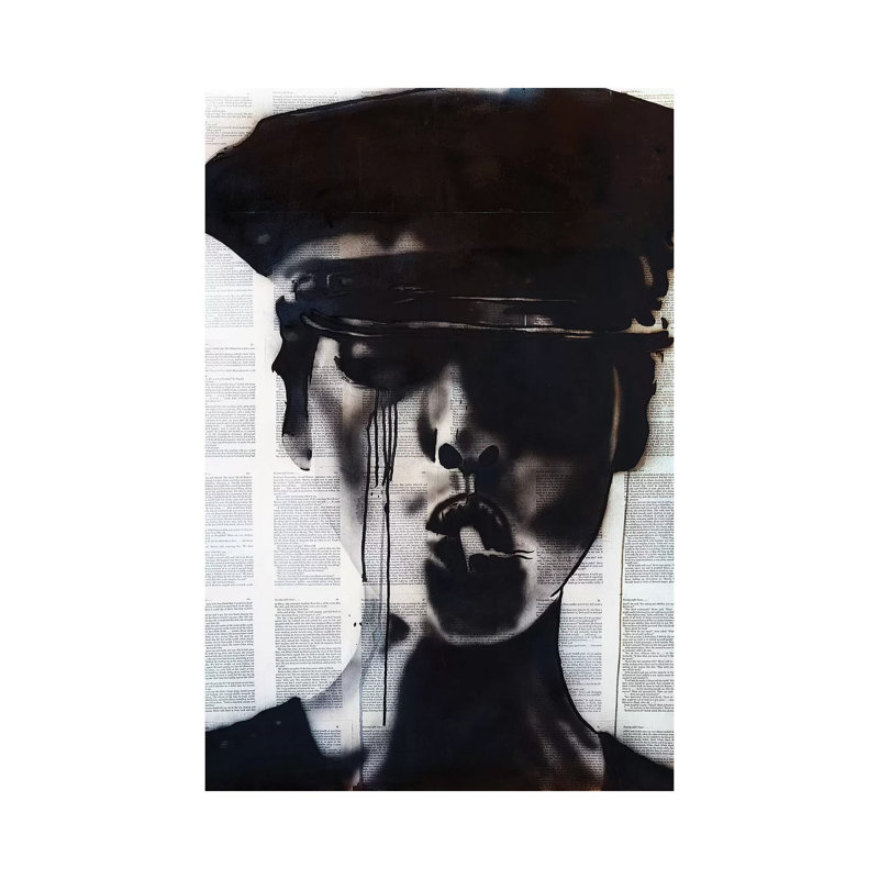 «Christy Turlington» par Ahmad Shariff, impression sur toile tendue, H 18 po x l 12 po x P 1,5 po