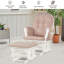 Chaise berçante avec repose-pieds Bahrudin Harriet Bee-630273718-630234361