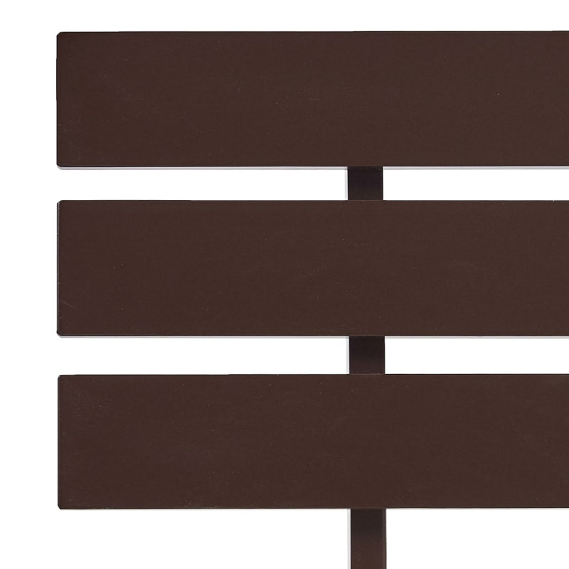 vidaXL Bed Frame Solid Pine Wood, Dark Brown, Super King (6')