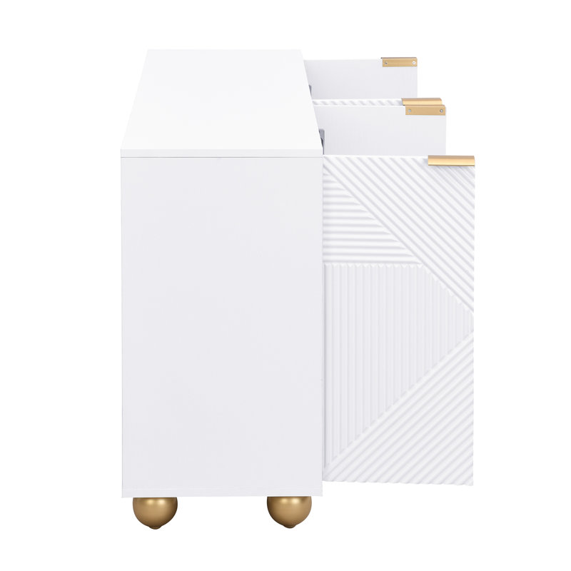 Sideboard Akondu 120 cm, White
