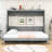Wooden Murphy Bed with Folding Desk and Built-in Storage for Small Spaces-1727812203-1727812205