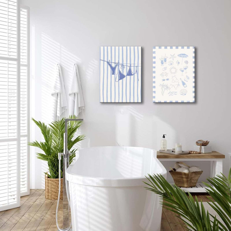 2 Piece Wrapped Canvas Print, 30" H x 40" W
