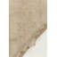 Tapis de couloir beige unique en laine de style années 1940 de 3 pi 8 po x 9 pi 2 po
