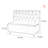 Retro Simple Restaurant Dessert Shop Cafe Benches Faux Leather Upholstered Bench-101089544