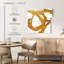 Avery Gold Circular Strokes I