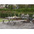 Fikes 4 - Person Metal Patio Dining Set with Rectangular Table