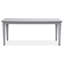 Table de salle à manger extensible grise-116588709