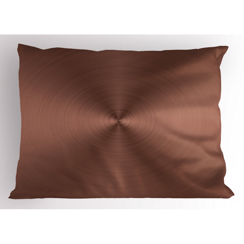 Polyester Sham Set, Pale Chocolate, Queen
