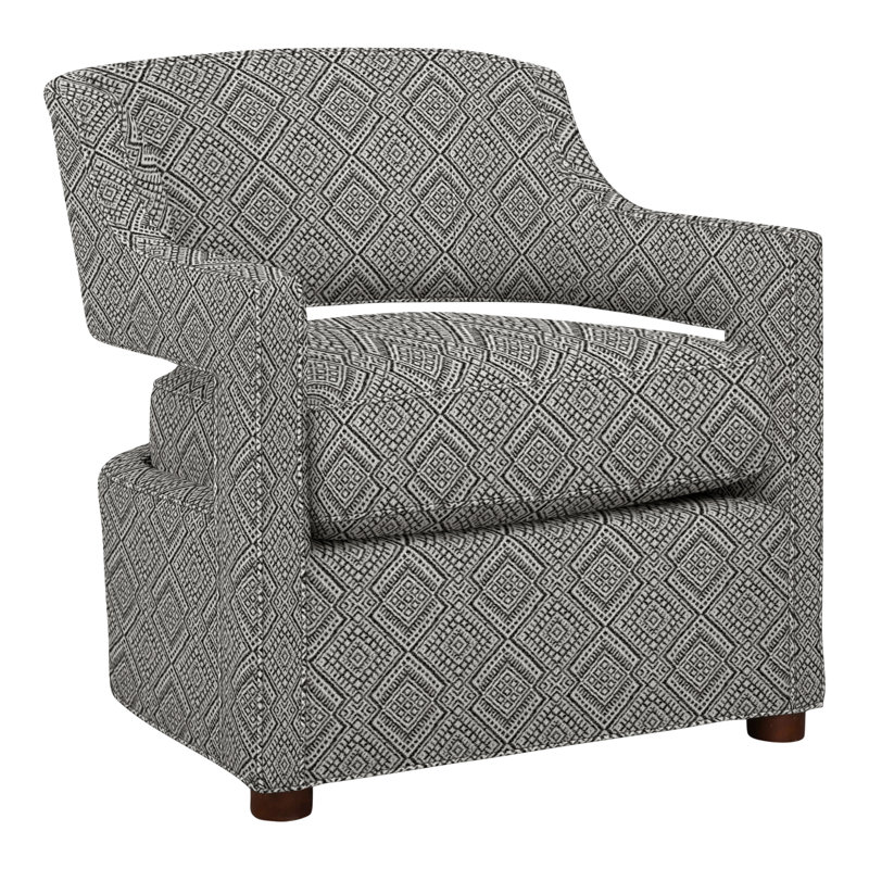 Phoebe Lounge Chair, Perigold Iguazu Noir