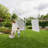 Brabantia Lift-O-Matic Outdoor Clothesline (164 ft) with Ground Spike, Cover, Clothespins and Bag-67236707