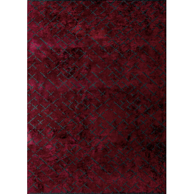 Tapis rouge / gris Rapture