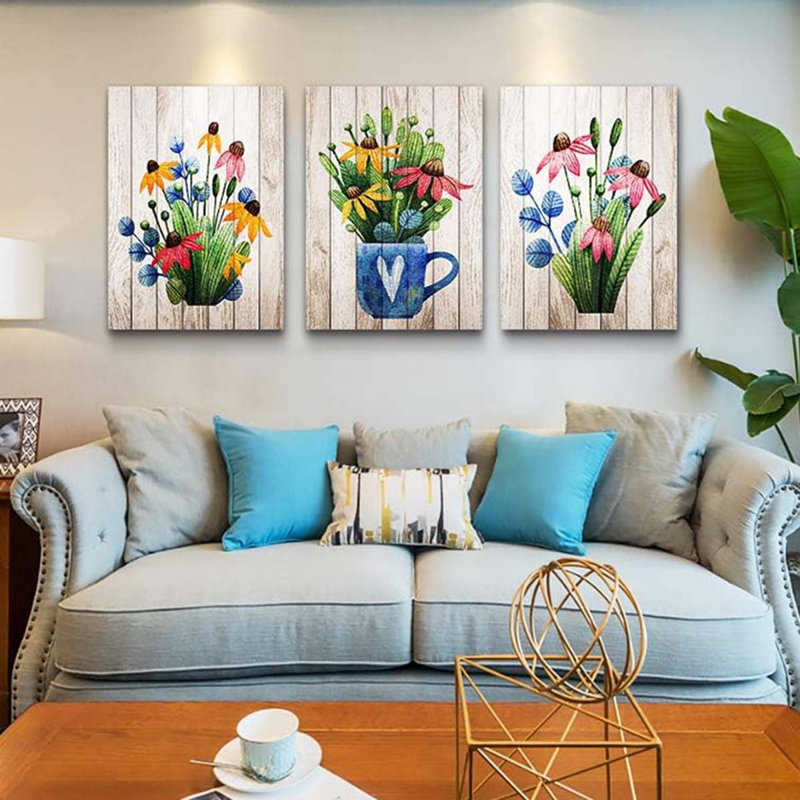 3 Piece Wrapped Canvas Print