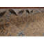 Tapis à motif floral vieilli 9 x 13