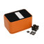 Repose-pieds de rangement en similicuir 16,1 po-850639469