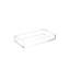 Plateau de coiffeuse transparent