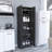 Plymoth Multistorage Pantry Cabinet with Five Storage Shelves And Two Doors, Kitchen Storage and Organization Solution-734621911