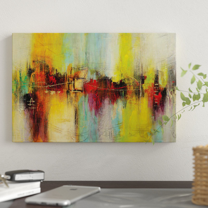 « hilos de vida i », reproduction d’impression sur toile, H 8 po x l 12 po x P 0,75 po, Toile tendue