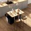 Kitchen Island on Wheels, Kitchen Cart with Drop Leaf Drawers-103120348