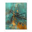 Horloge murale moderne Whirling Waves II - Peinture abstraite-99634618