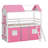 Bunk Wood House Bed With Elegant Windows-1511870977