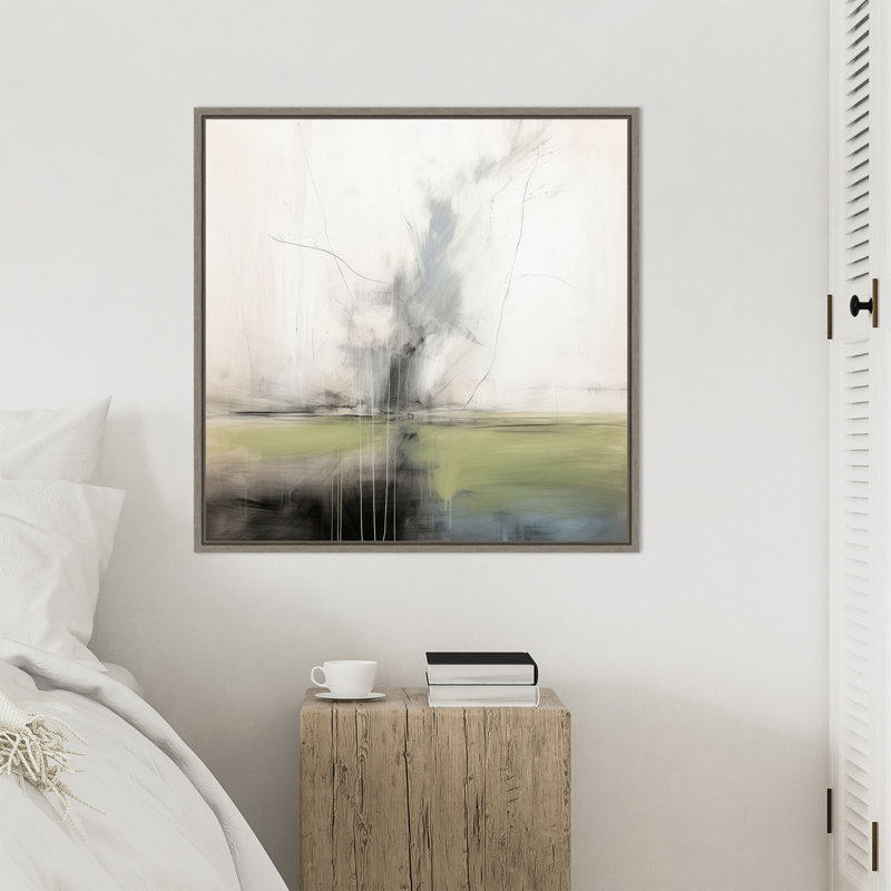 «Illustrous Abstract Nature II» par Irena Orlov, reproduction d'art sur toile encadrée, H 30 po x l 30 po