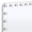 Rectangle Freestanding Makeup / Shaving Mirror