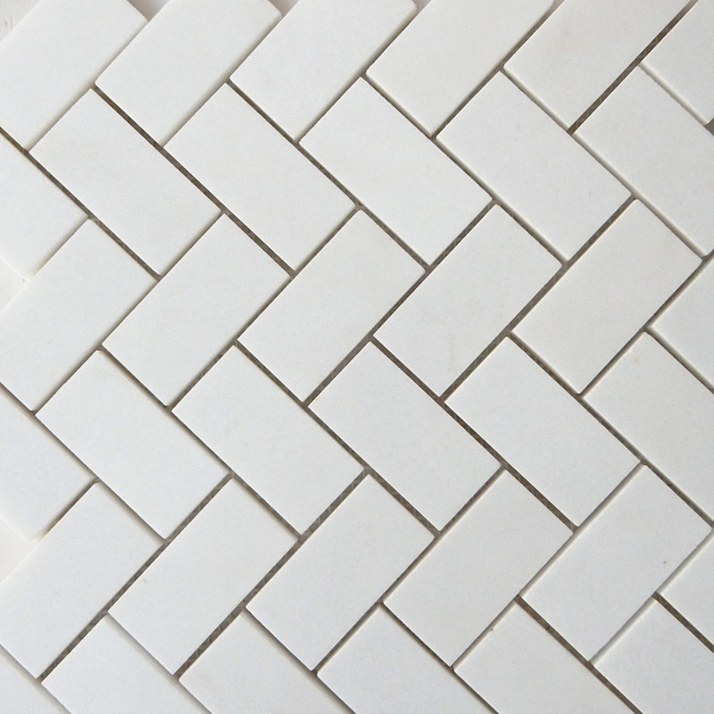 Carreau de mosaïque en marbre 11 po x 11 po