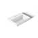 Tresham® Ceramic Rectangular Drop-In Bathroom Sink with Overflow